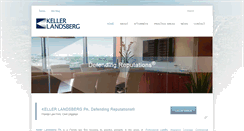 Desktop Screenshot of kellerlandsberg.com